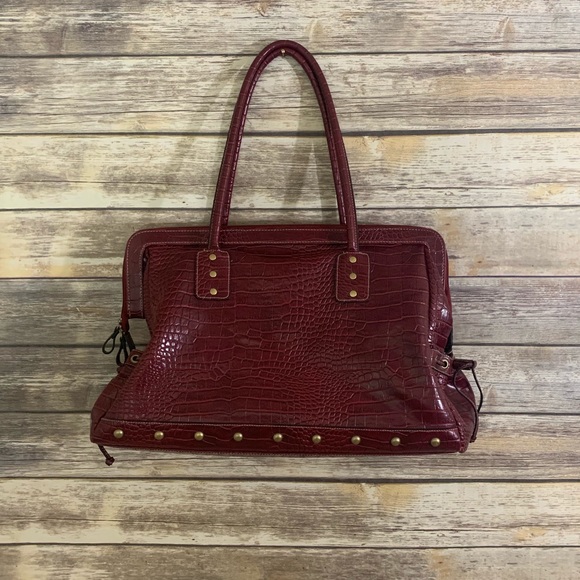 a.n.a Handbags - Vintage A New Approach shoulderbag/purse Burgandy